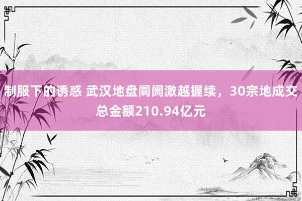 制服下的诱惑 武汉地盘阛阓激越握续，30宗地成交总金额210.94亿元